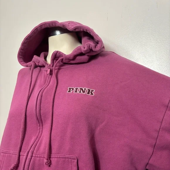 Victoria’s Secret PINK zip up hoodie - Picture 3 of 5
